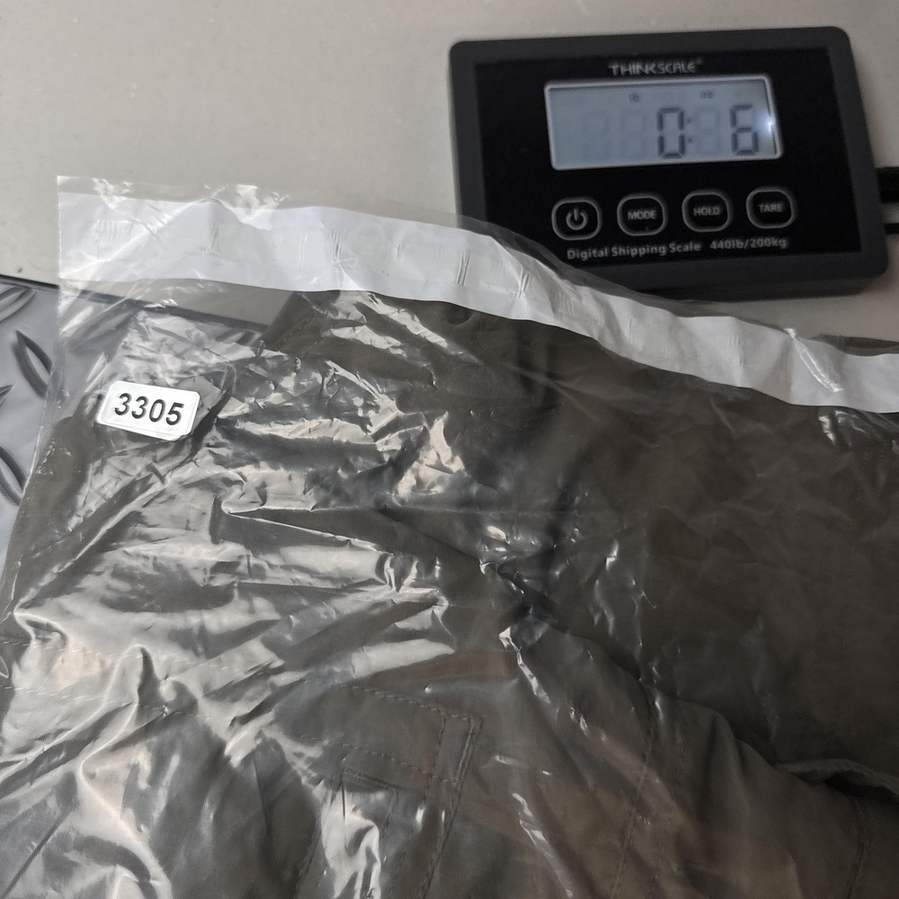 Patagonia Shorts Mens Large Olive Nylon Hiking Quick Dry Zip Pocket Belt Loops - Picture 11 of 11